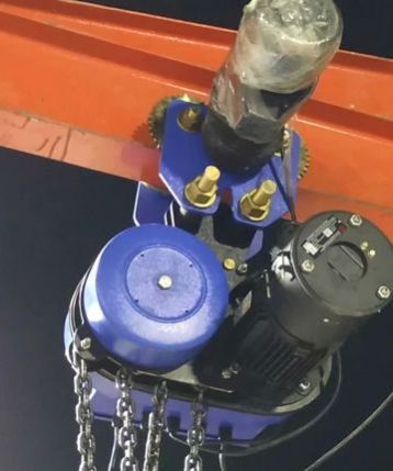 3 Ton Motorized Electric Chain Hoist - Color: Purple