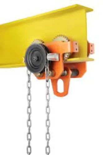 Electrical Chain Hoist With Geared Trolley - Capacity: 6 Ton