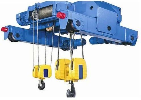 10 Ton Electric Wire Rope Hoist - Color: Blue