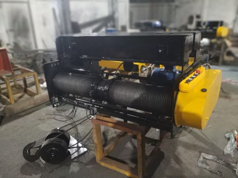 Base Mounted Electric Wire Rope Hoist - Capacity: 5 Ton