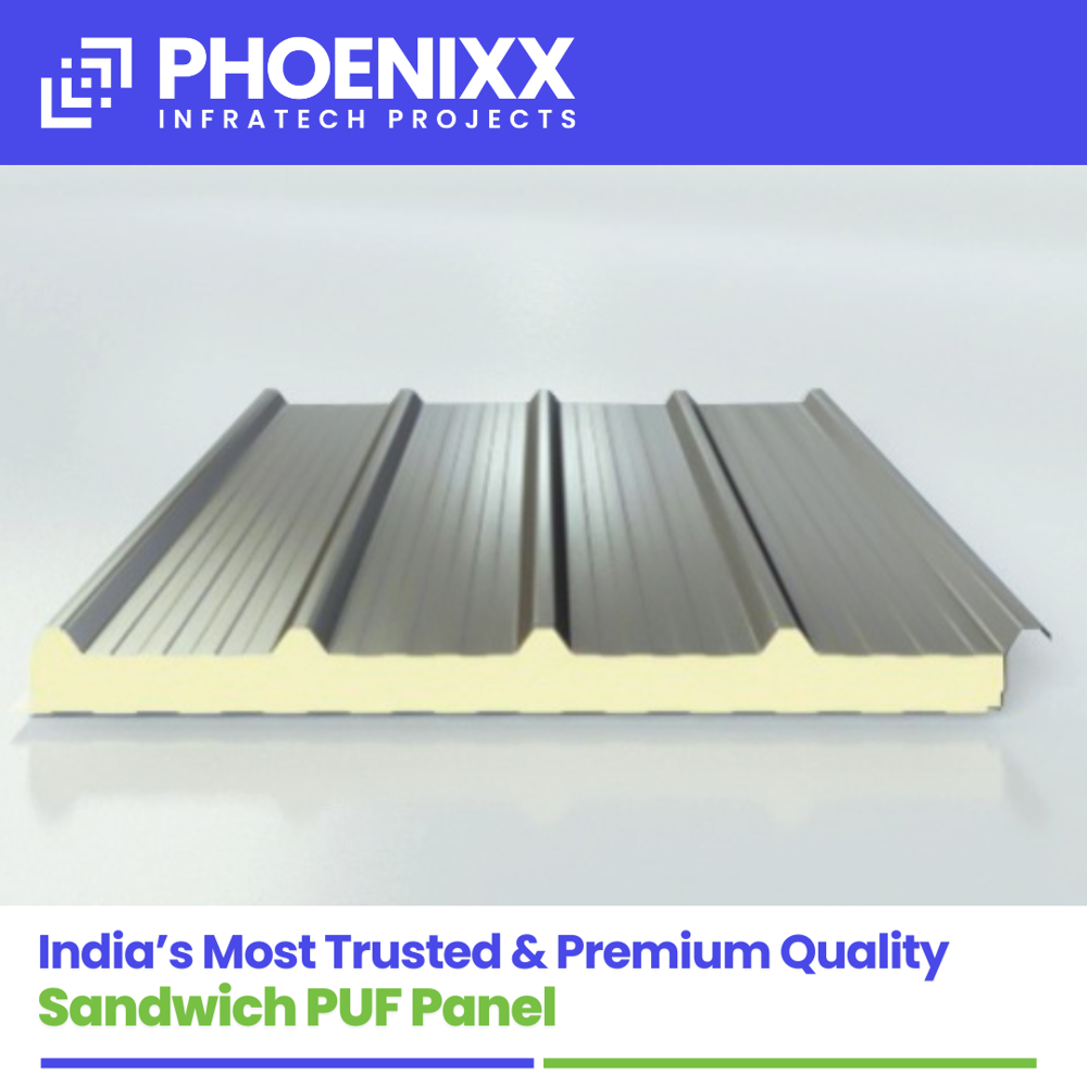 150mm Sandwich PUF Roofing Panel