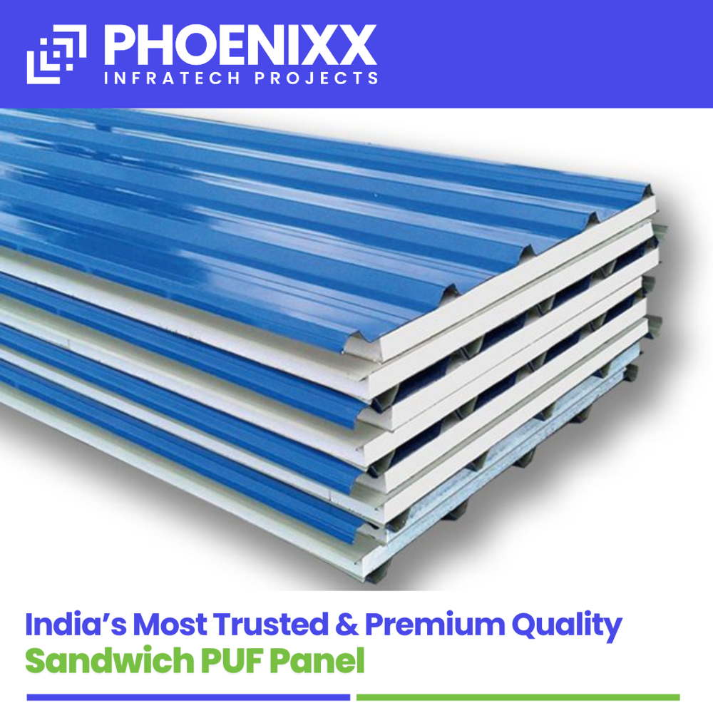 Roofing Puf Panel - Pattern: Plain
