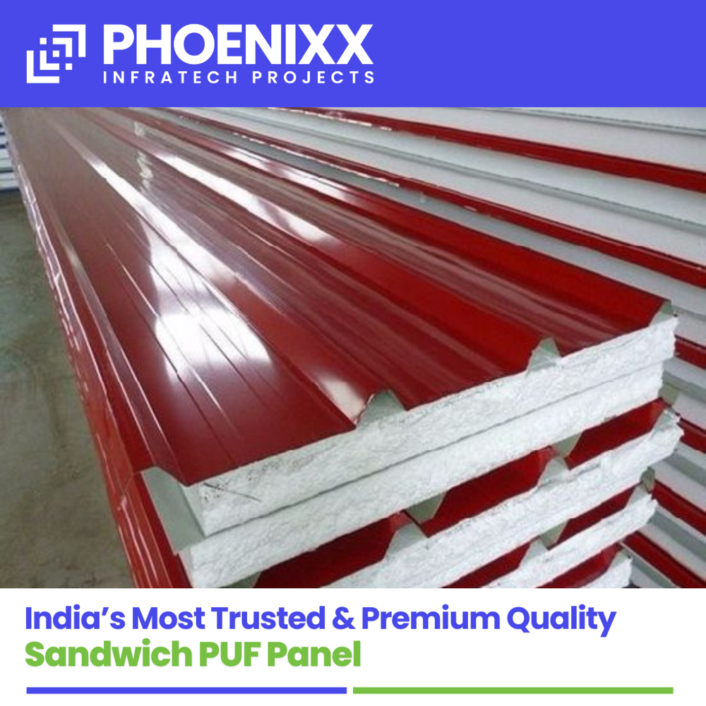 120 mm Sandwich PUF Ceiling Panel