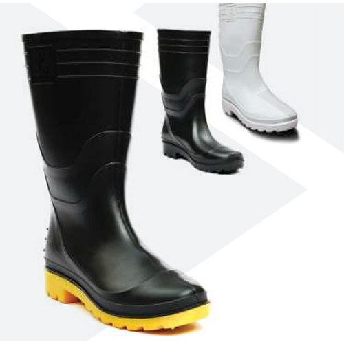 Welcome Gum Boot - Color: Black