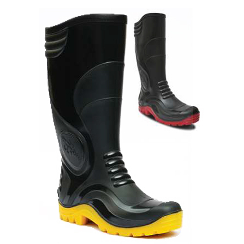 Sherpa Gum Boot - Color: Black