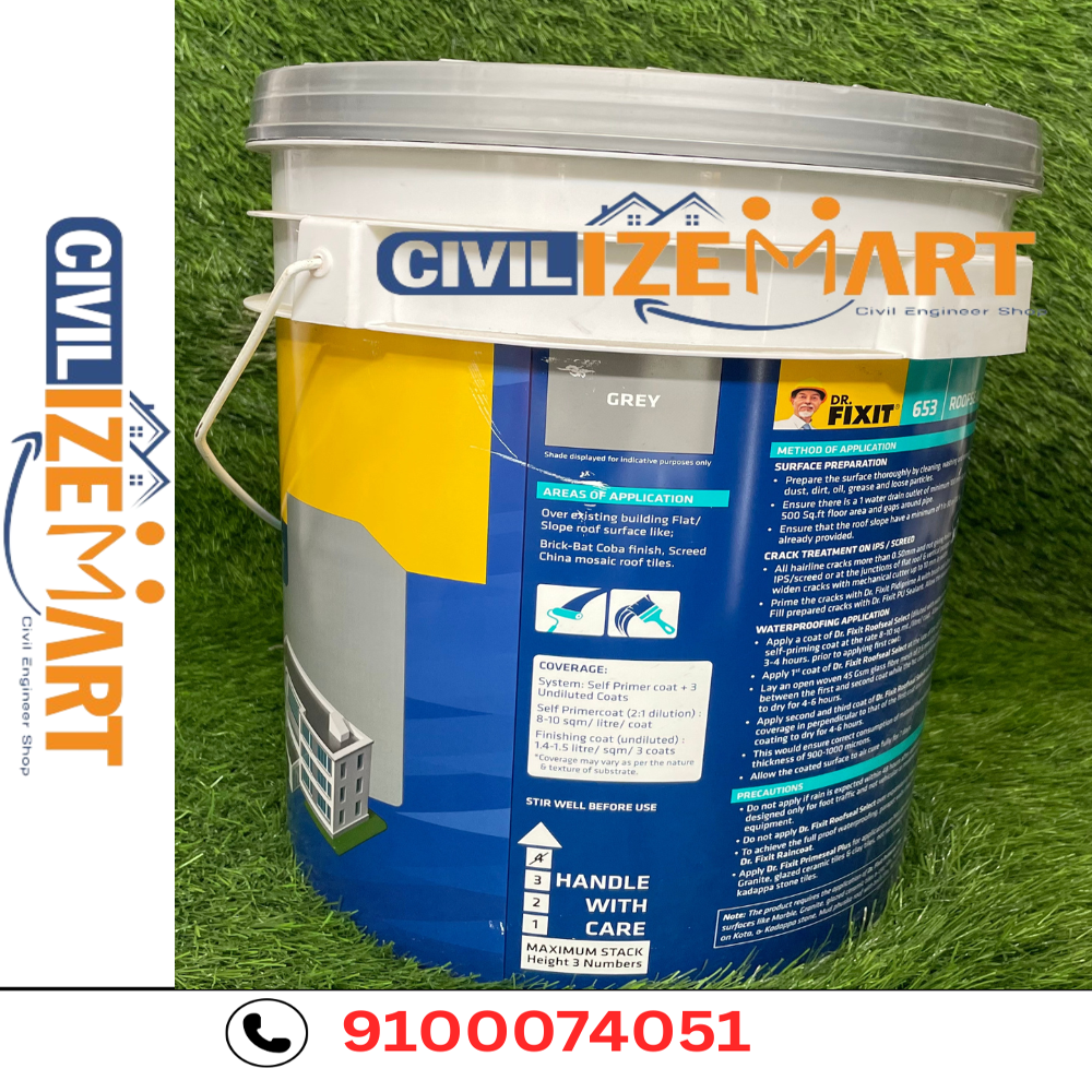 Dr.fixit Roofseal Select (10y) Grey (20l)