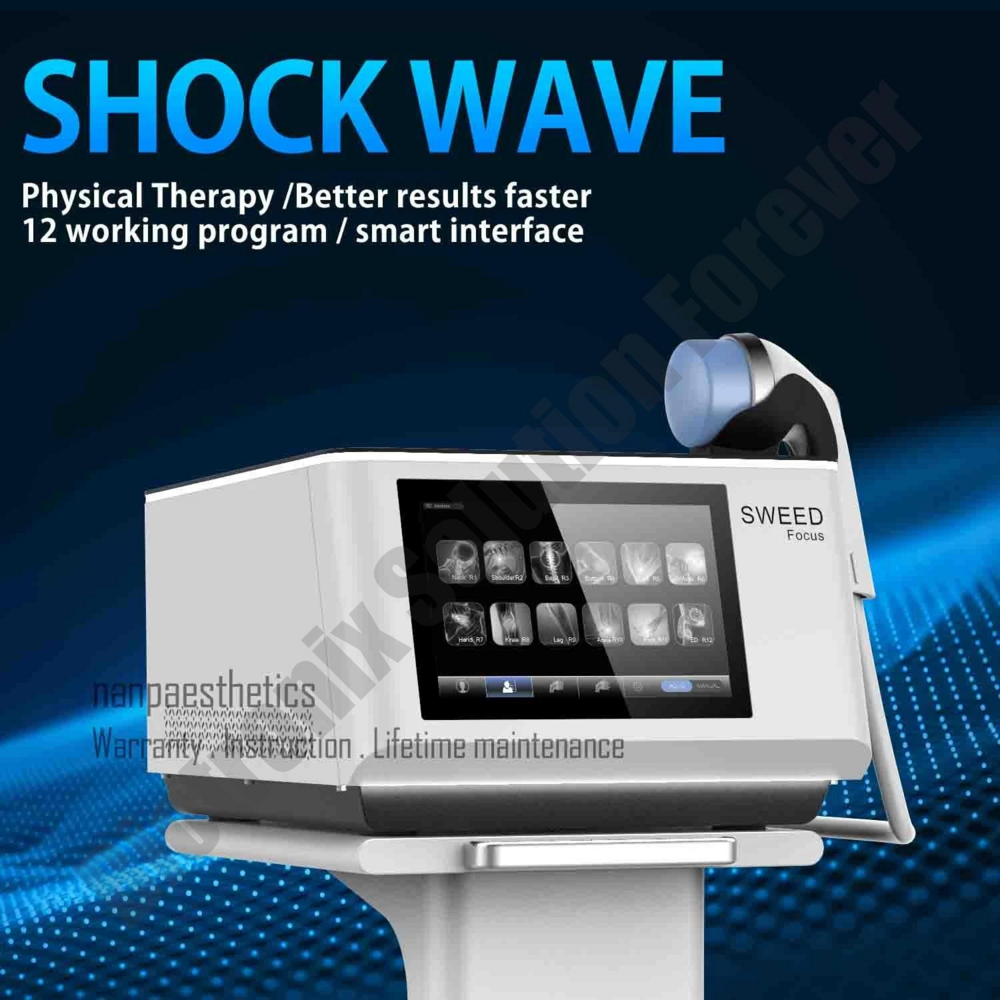 Medical Focused Shockwave Therapy Equipment for Muscle Regeneration