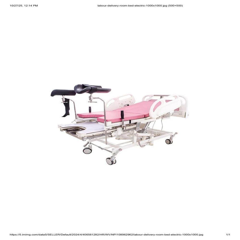 Labor & Delivery Bed Electric - Color: White