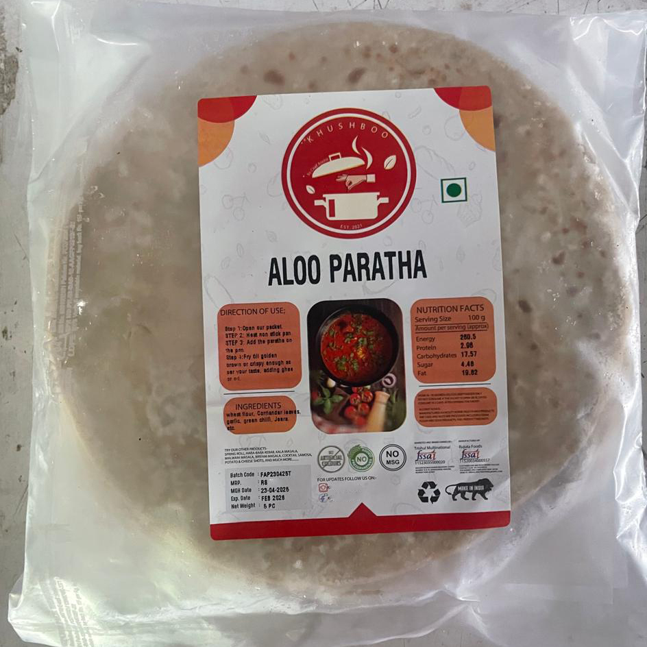 Frozen Aloo Paratha