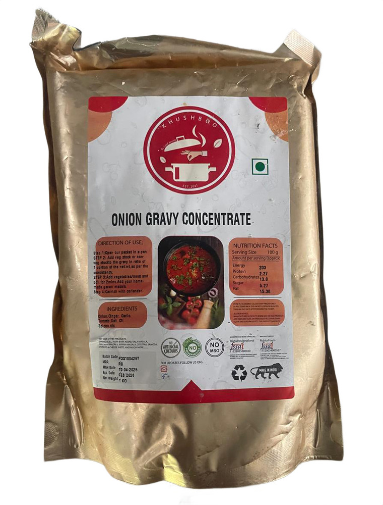 Frozen Onion Concentrate - Carbohydrate: 15 Grams (G)