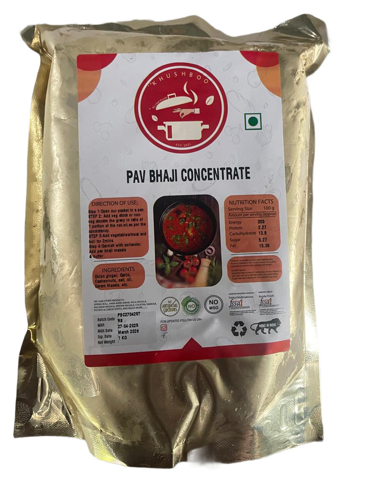 Pav Bhaji Concentrate