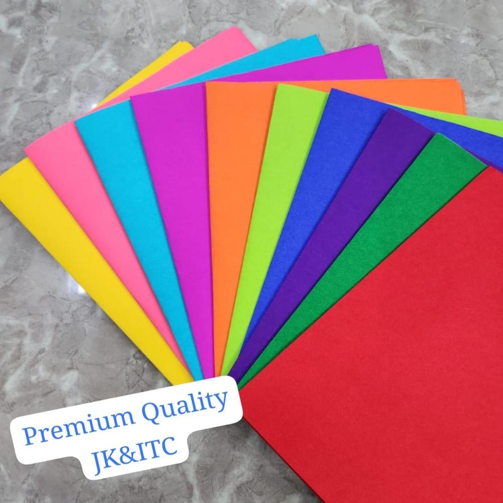 120 GSM Fluorescent Paper Sheets