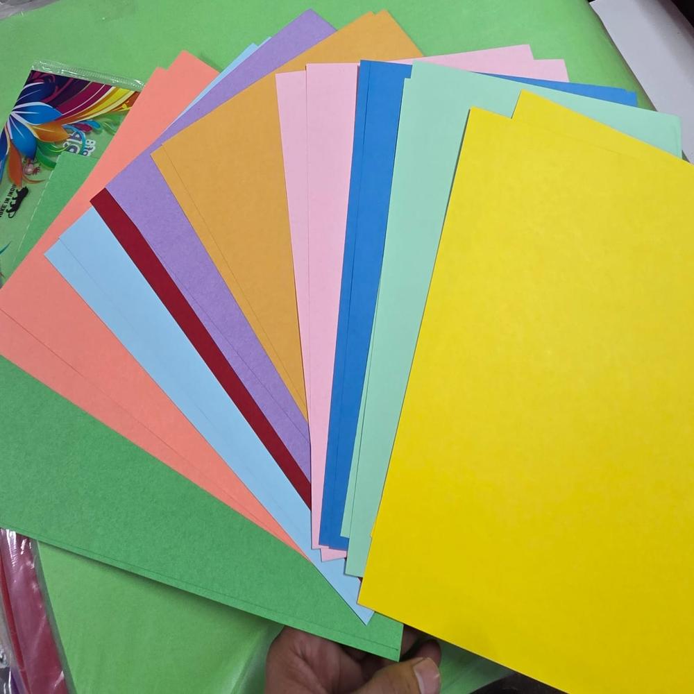 120 GSM Fluorescent Paper Sheets