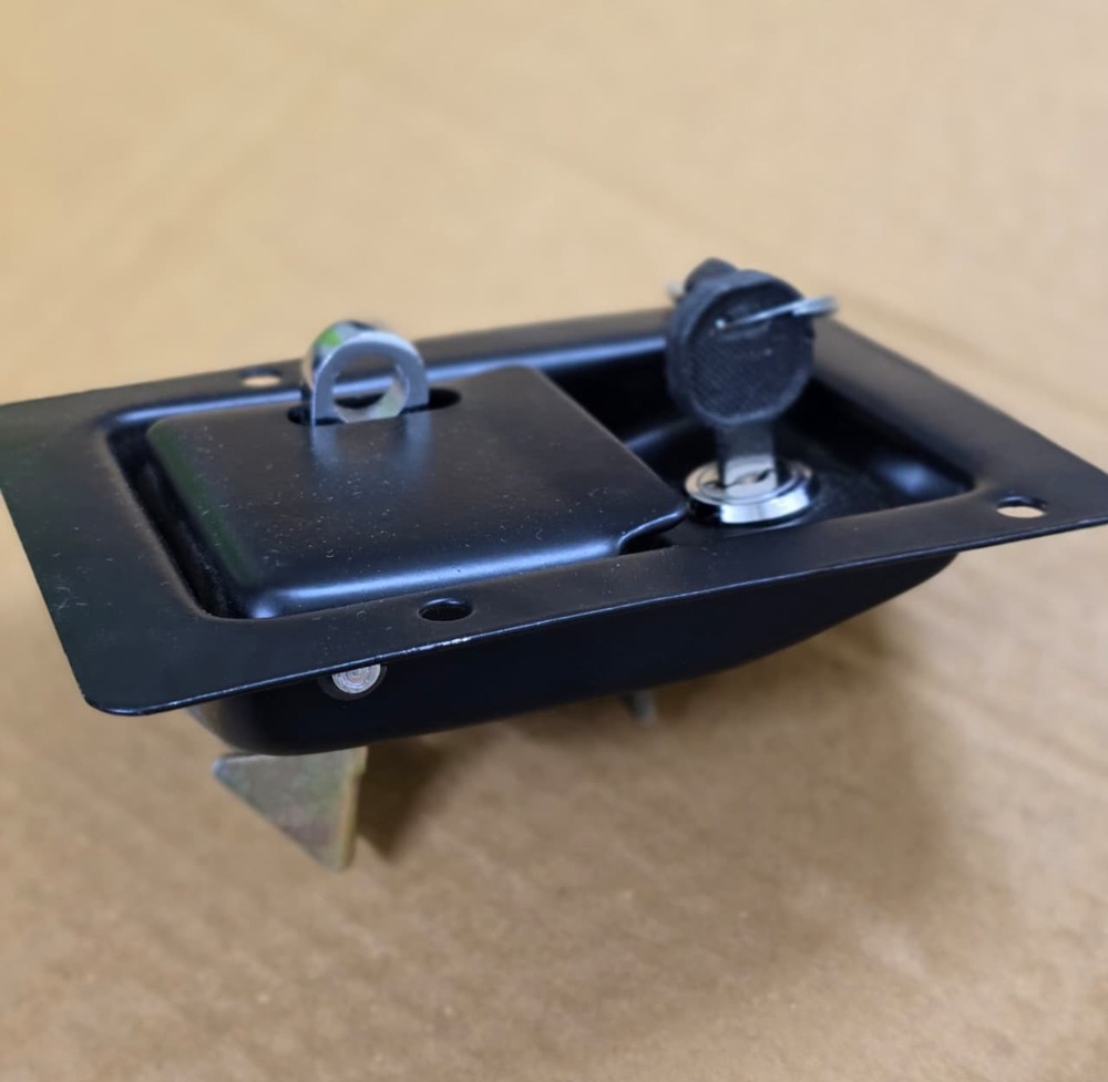 Ms Slam Lock With Pad Lock - Color: Black