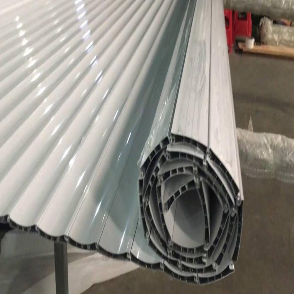 Aluminium Automatic Rolling Shutter - Color: White