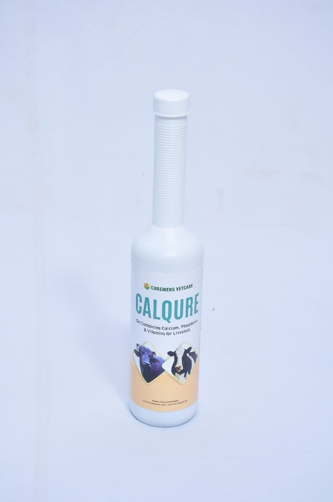 Calqure Gel Containing Calcium Phosphorus And Vitamins For Liverstock - Ash %: 5 - 8 %