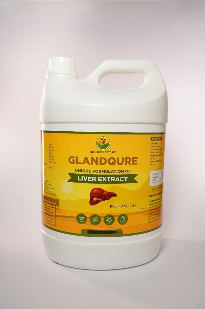 5 Ltr Glandqure Liver Extract - Ash %: 9%