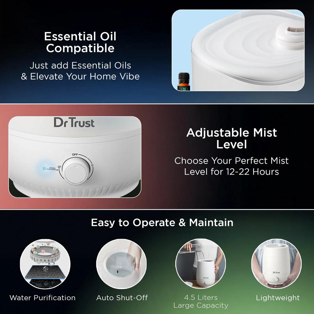 Dr Trust Cool Mist Humidifier 907