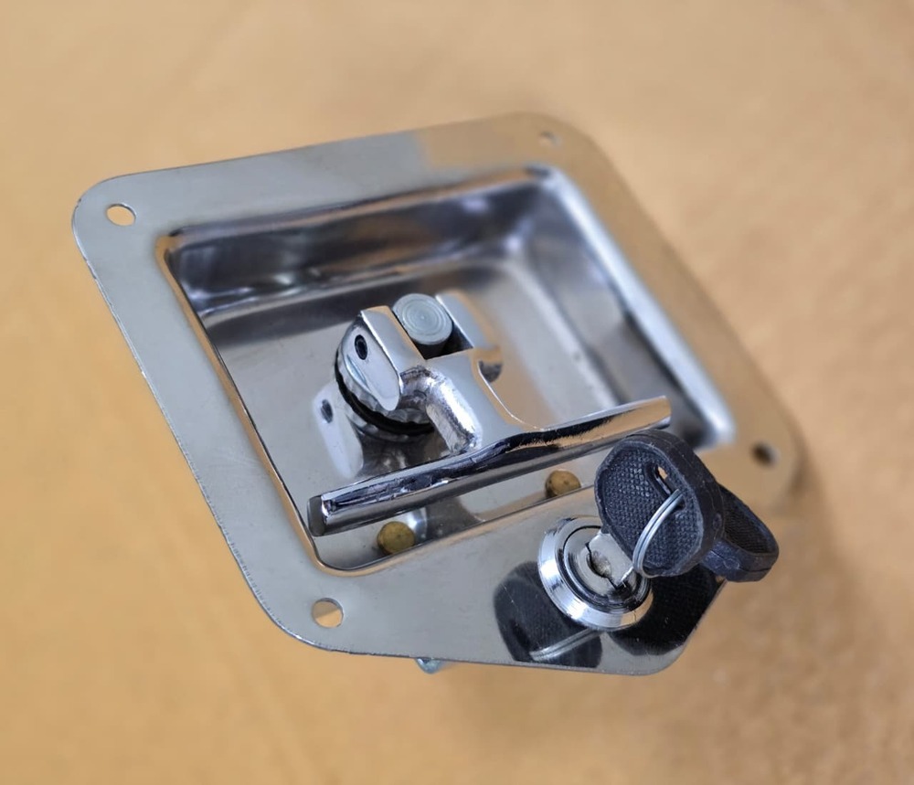 Stainless Steel(ss) T Lock - Color: Silver