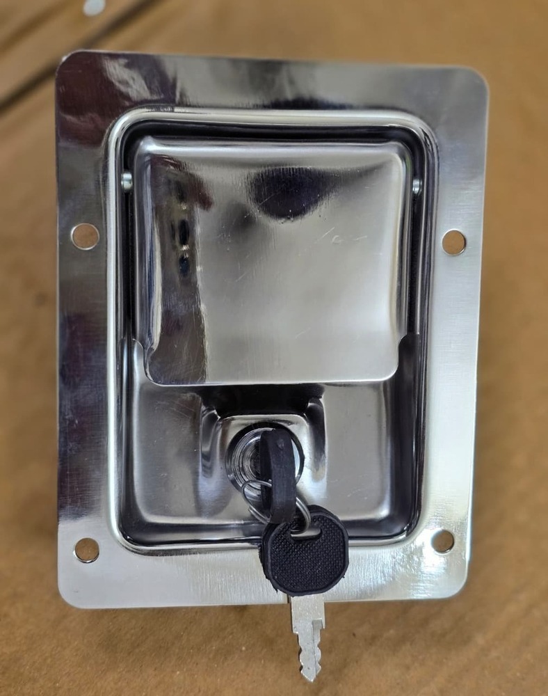 Stainless Steel Canopy Locks - Color: Silver