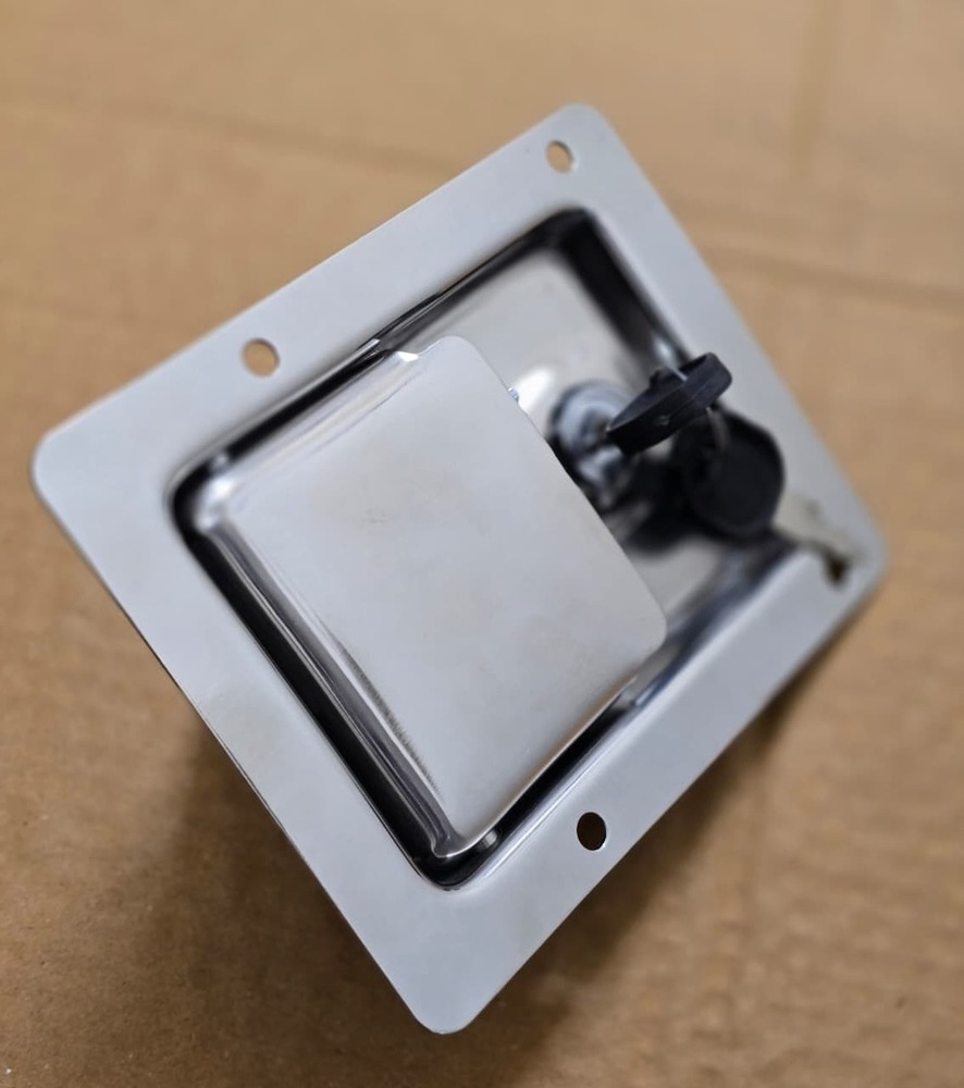 Stainless Steel Canopy Locks - Color: Silver