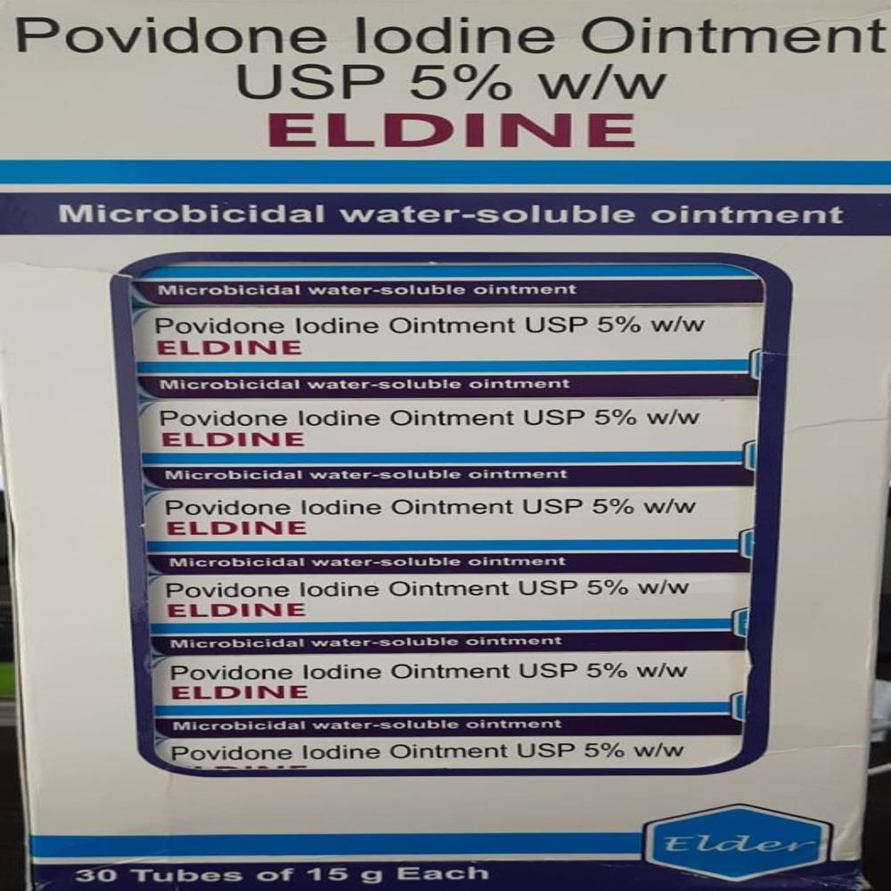 Ointment Povidone Iodine Usp 5% - Application: Wash Your Hands And Apply