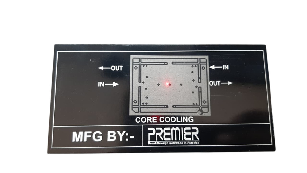 Allumniun Machine Name Plate