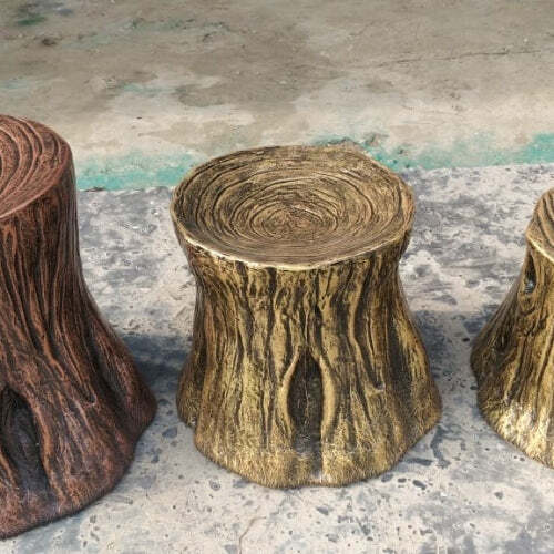 Wooden Log Stool