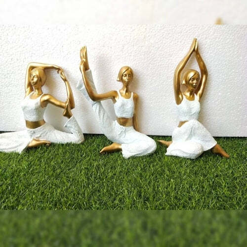 Yoga Lady Set of 3