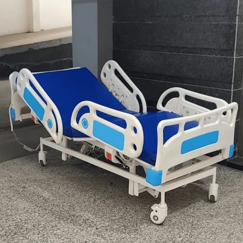 Icu Bed - Deluxe ( Electric ) - Color: White Blue