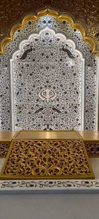 Marble Palki Shahib - Design Type: Attractive