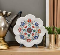 Marble Inlay Plate - Color: Various Available