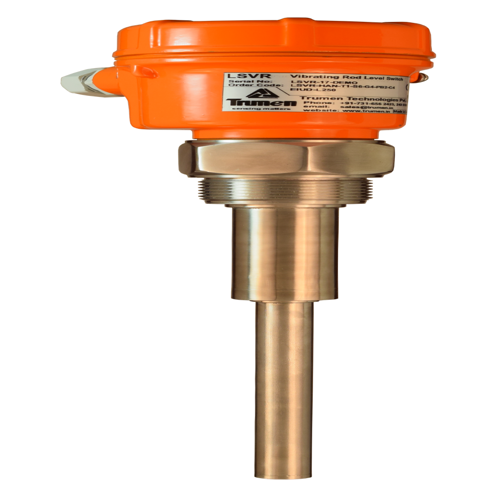 Vibrating Rod Level Switch - Color: Orange And Silver