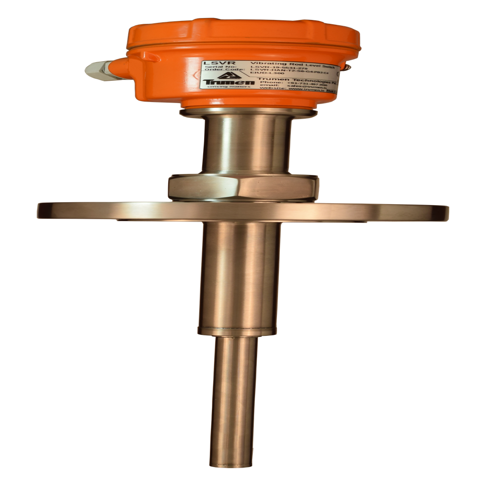 Vibrating Rod Level Switch - Color: Orange And Silver