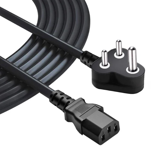 Black Tech X Power Supply Cord - Application: Networking