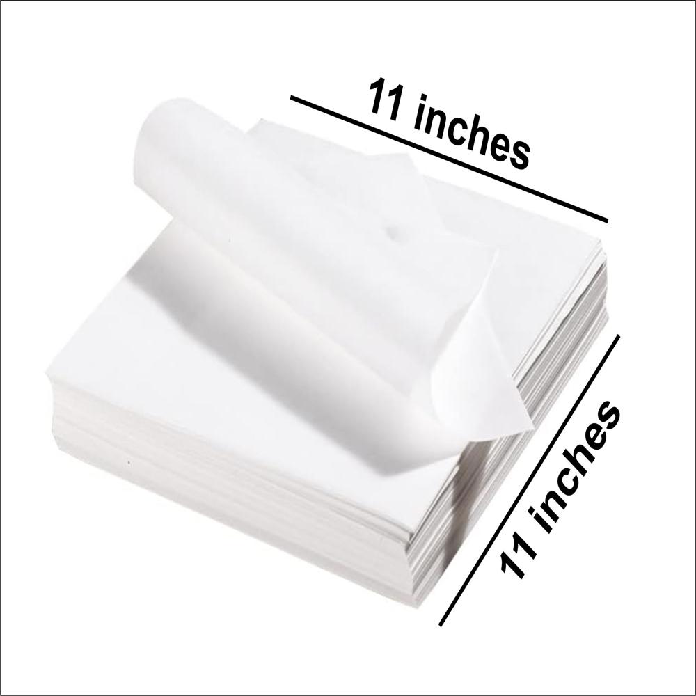 Butter Paper One Side Coated 11X11 Inch