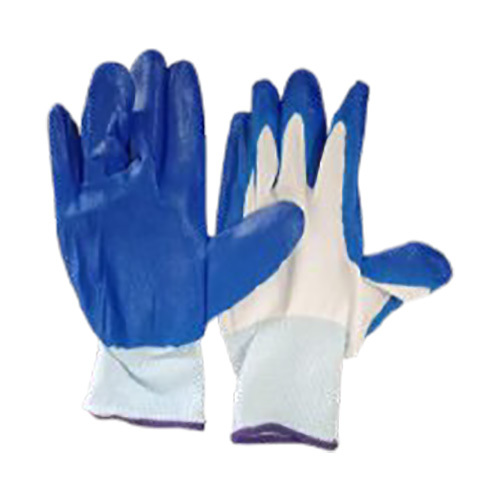 Coated Hand Gloves - Color: Blue