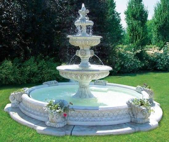 Marble Garden Fountains - Color: Various Available