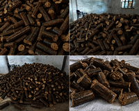90 Mm Wooden Sawdust Based Briquettes - Ash Content (%): 8%