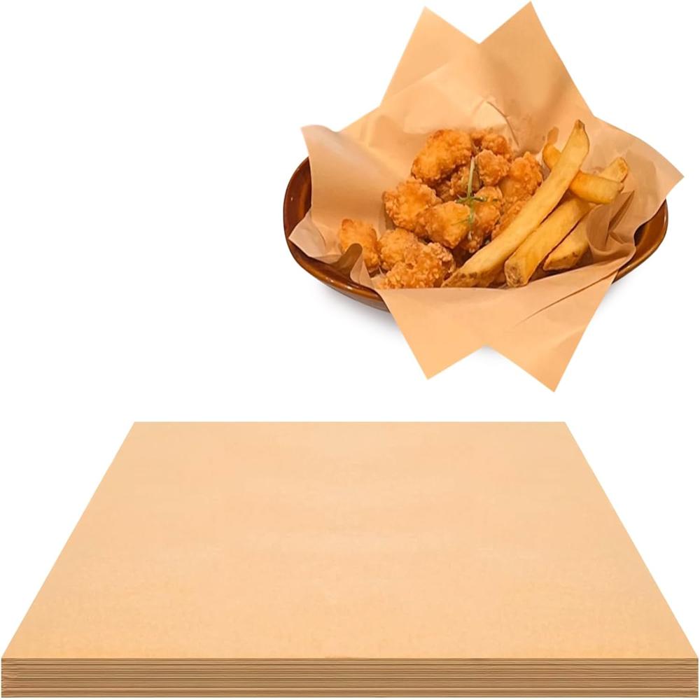 Butter Paper Brown One Side Coated 11X11 Inch
