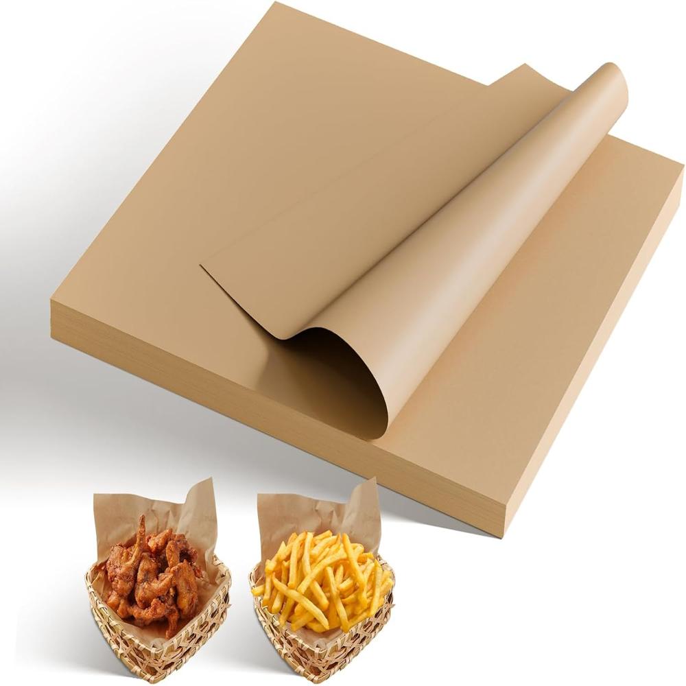 Butter Paper Brown One Side Coated 11X11 Inch