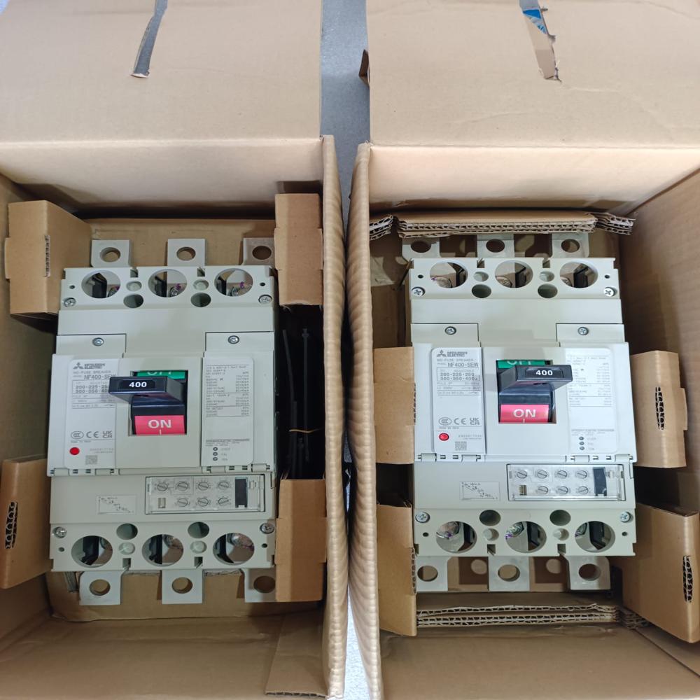 New Mitsubishi Nf400-Sew 400Amp Mccb Circuit Breaker Mitsubishi Nf 400 Sew Mccb 3Pole - Frequency: 50/60 Hertz (Hz)