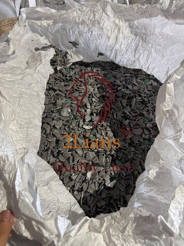 HDPE regrind from clean trash cans injection grade / Mixed colors scrap