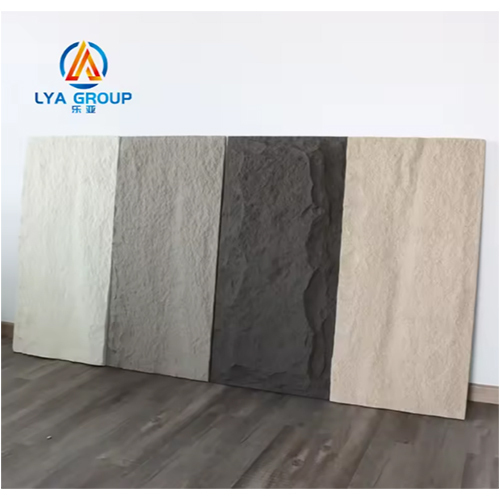 Modern 1200C600 Mm Pu Stone Wall Panels Light Weight Multiple Colours Big Slab Design For Interior Exterior 3D Model Design - Color: Multi Color