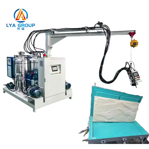 Pu Injection Stone Wall Panel Machine - Color: White