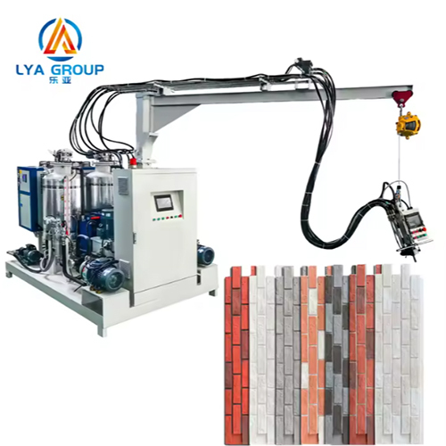 Pu Foam Injection Faux Stone Boards Making Machine - Color: White