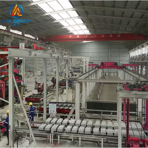 Prestressed Railway Sleepers Making Machines Train Concrete Sleepers Production Line