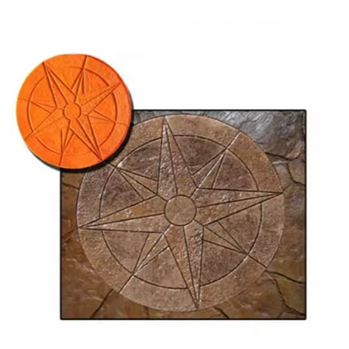 Wholesale Decorative Vertical Imprinted Soft Skin Mold Concrete Roller Stamp Mat - Artificial Stone Type: Solid Surface