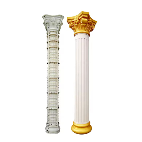 Plastic Concrete Column Mold Fence Pillar Stone Molds For Gate Columns - Color: Multi Color