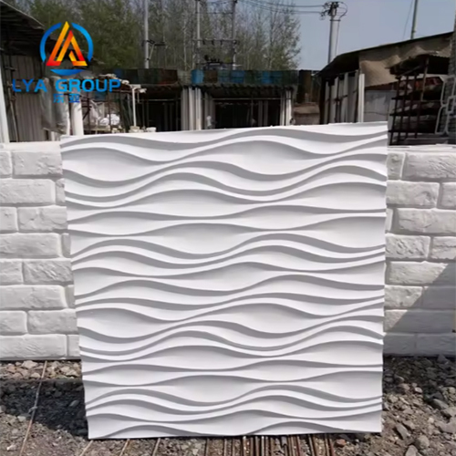Decorative Wall Panel 3D Background Wall Brick Silicone Mold - Color: White